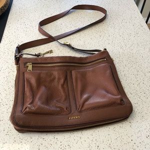 Brown Fossil purse
